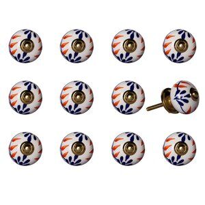 Knob-It Home Decor Classic Cabinet & Drawer Knobs | 12-Piece | K3739